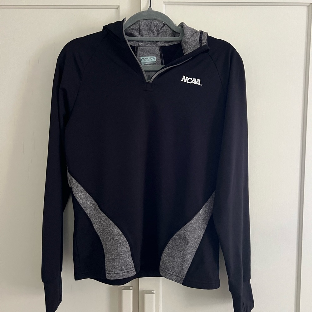 NCAA Branded Women’s Black and Gray Fleece Lined Hoodie